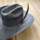 Turkey Feather Hat Accent - The Goliad