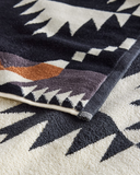 Pendleton - 3 PIECE TOWEL SET SPIDER ROCK BLACK / WHITE