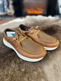 Ariat MEN'S BUCKEYE WATERPROOF SHOE - DUSTED WHEAT/CASHEW EMBOSS