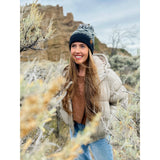 Aztec Multi-Colored Pom C.C Beanie HAT4017