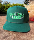 Green Vaquera Brand Cap