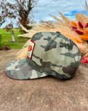 Vaquera Camo Tip Your Cowboy Hat Cap