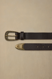 Akubra COWBOY'S LUCK Belt - Chocolate Brass