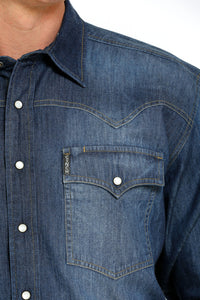 Cinch Mens Denim Shirt