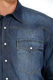 Cinch Mens Denim Shirt