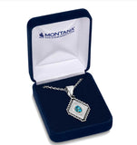 Montana Silversmiths Diamond of the West Turquoise Necklace