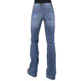Stetson WOMEN'S JEANS 921 FLARE PLAIN POCKET - 54921402