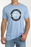 Cinch Mens Light Blue T-Shirt
