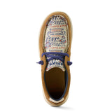 Ariat Ladies Hilo Sendero Shoe - BARN BROWN/WILD WEST COUNTRY FEST PRINT