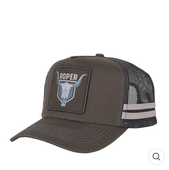Roper Trucker Cap - RC2504 - Steel Grey