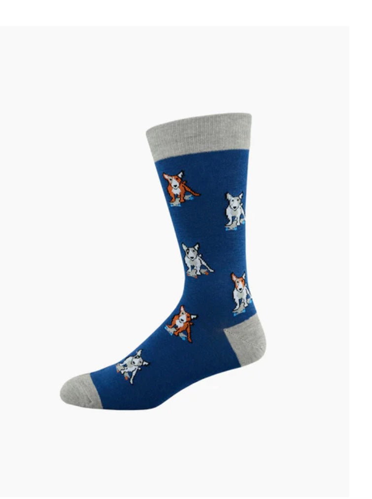 Bamboozld Mens Bull Terrier Socks – The Tack House
