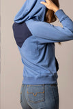 Kimes Ranch Stella Hoodie - Mid Blue