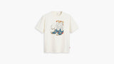 LEVI'S® WOMEN'S GRAPHIC TABOR T-SHIRT - Cowboy Boot And Hat Egret
001MX-0007