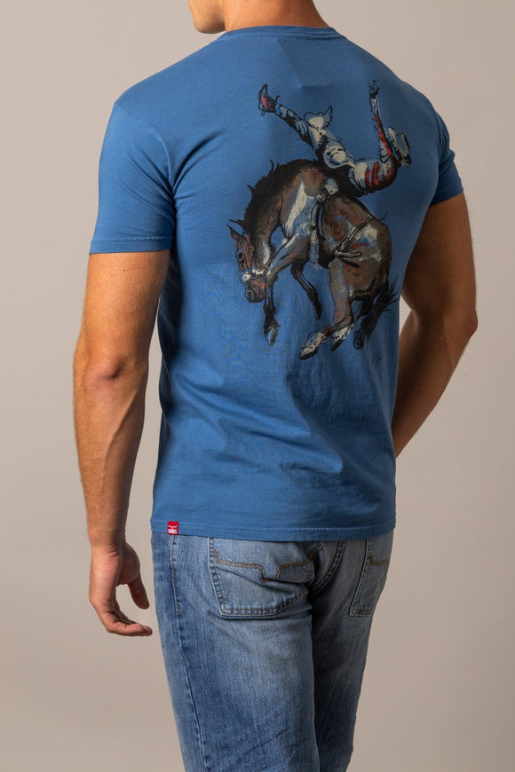 Kimes Ranch Men’s WINNING RIDE RP - Faded Denim
