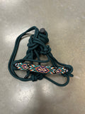 Beaded Rope Halter - Forest Green BRHFG