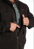 CINCH CANVAS BROWN CONCEAL CARRY - MENS JACKET - MWJ1068004