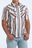 Cinch Arena Flex Shirt - MTW1402015 WHT