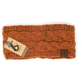 Fuzzy Lined Flecked CC Head Wrap HW33