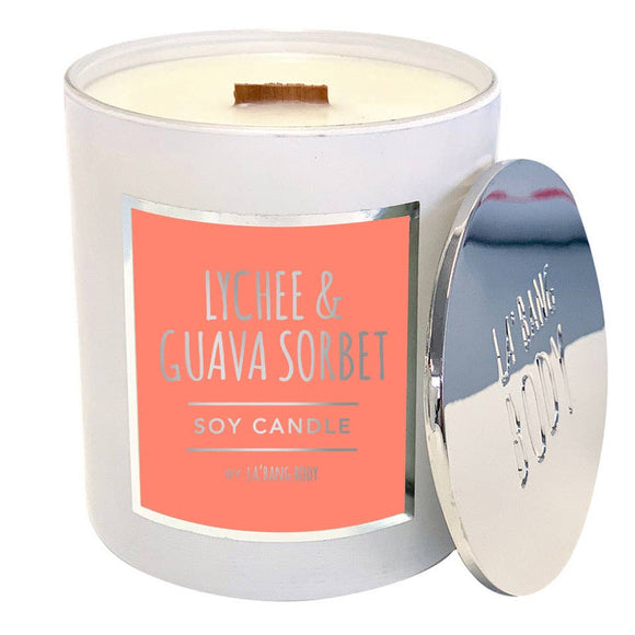 Wooden wick - Lychee & Guava