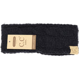 KIDS Solid Cable Knit CC Head Wrap HW20KIDS: Teal