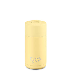Frank Green Ceramic Reusable Cup 12oz/355ml - Buttermilk