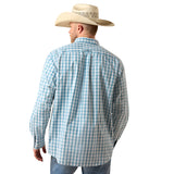 Ariat Men's Pro Series John Classic Fit Shirt - CORSAIR PLAID 10071588