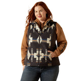 Women's Ariat Logo Softshell Print Vest - Thornstone 10062811
