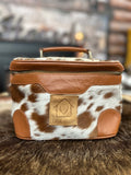 Cowhide Cosmetic Bath / Toiletries Bag