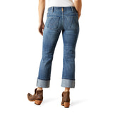 Ariat Perfect Rise Silvie Straight Leg Crop Jeans - GLENWOOD 10072962