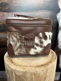 Cowhide Cosmetic Bath / Toiletries Bag