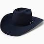 Resistol CJ The SP 6X Fur Felt Hat - Navy