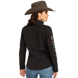 New Team Softshell Jacket - BLACK/SERRANO