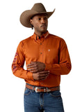 Men's Team Logo Lightweight Twill Fitted Shirt - 10071691