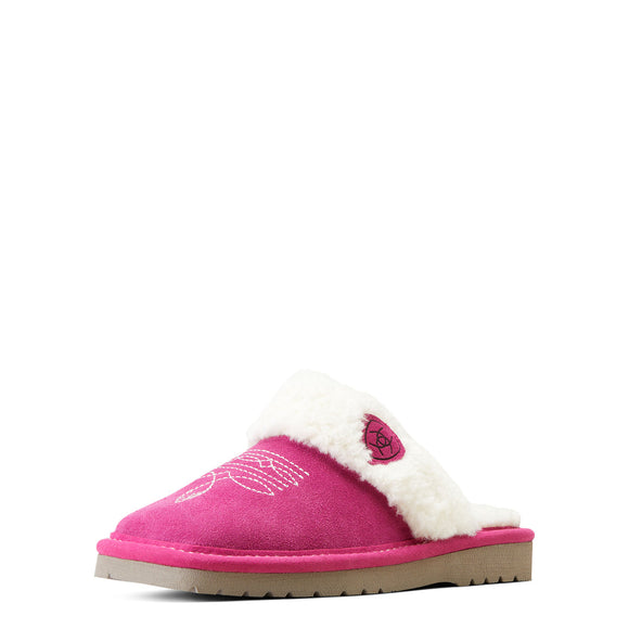 Ariat Women's Jackie Square Toe Slipper - Very Berry Pink