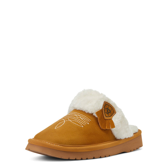 Ariat Women's Jackie Square Toe Slipper - Chestnut