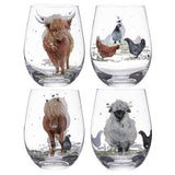 PADDOCK PALS CRYSTAL 4PK TUMBLER
523258