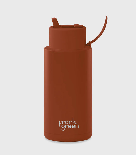 Limited Edition Ceramic Reusable Bottle 34oz - Toffee