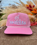 Pink Soft Crown Vaquera Cap