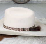 Horse Hair Hat Band - Cheatnut