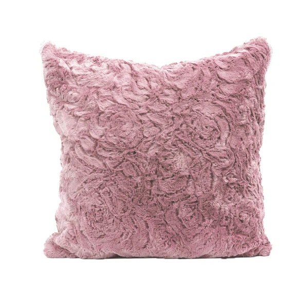 Cosy Cushion Filled - Salmon / Taupe GS310C