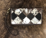 Cowhide Wallet - Single Zip - CWSZ003