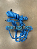 Beaded Rope Halter - Blue BRHB002