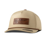 Ariat MEN'S PATCH FABRIC SNAP BACK CAP - Khaki