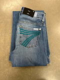 7 For All Mankind - Dojo 34in Leg - Aquamarine 7U300C49-AQM-23