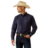 Ariat Men’s Cordell Fitted Shirt - Navy