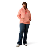 Ariat Logo 2.0 Hoodie - Peach Amber Heather 10071458