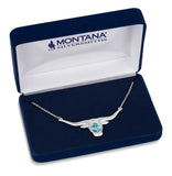 The Longhorn Turquoise Necklace - NC5765