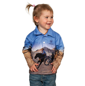 Ariat Kids Fishing Shirt - Lets Ride
