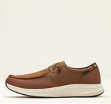 Buckeye Waterproof Shoe - RELIABLE BROWN|TAN WOVEN EMBOSS