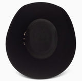 Resistol Pay Window 3X Wool Felt Black